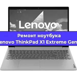 Чистка от пыли и замена термопасты на ноутбуке Lenovo ThinkPad X1 Extreme Gen2 в Ростове-на-Дону